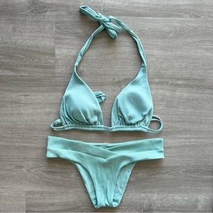 Luli Fama Orillas Del Mar Swimsuit - Acuario Blue